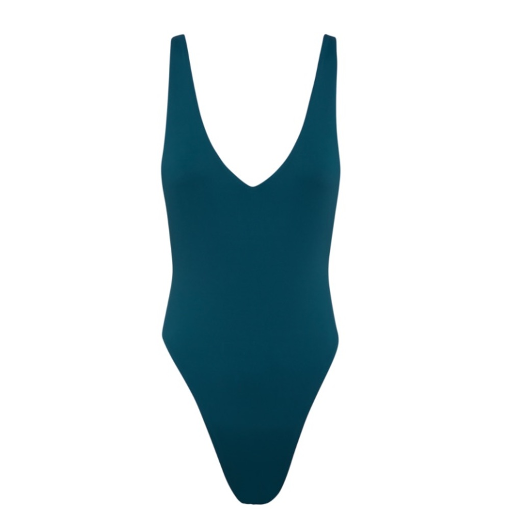 Elle One Piece Myra Swim Teal Size Small
